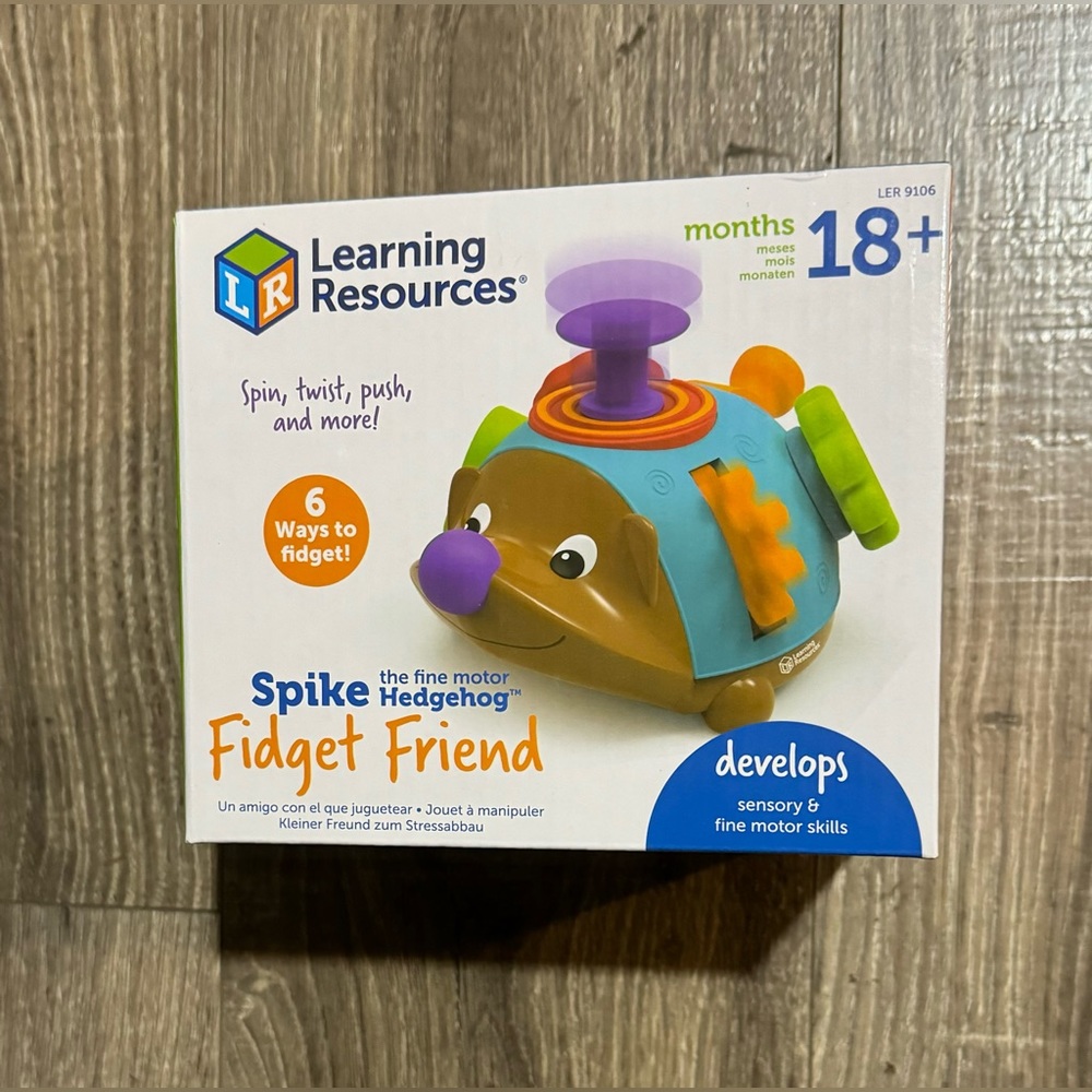 Learning Resources Spike the Fine Motor Hedgehog Fidget Friend